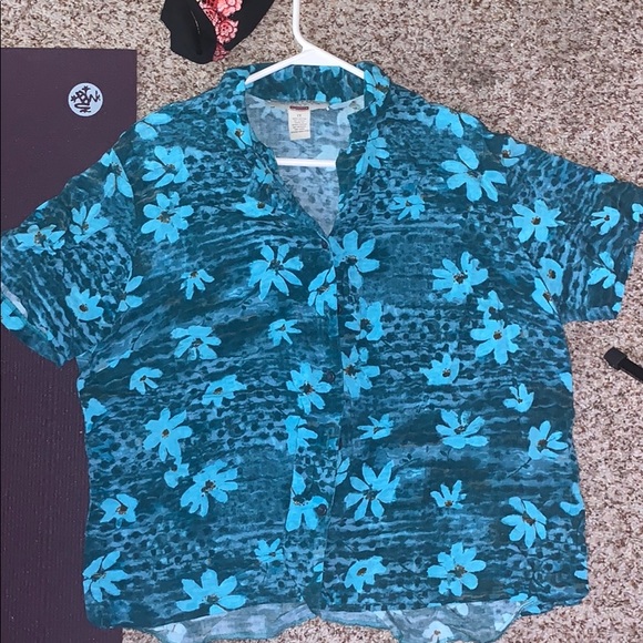 Blue Hawaiian shirt - Picture 2 of 2